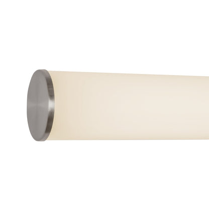 Kuzco Rico 24" Silver Dimmable LED Wall Sconce, Brushed Nickel