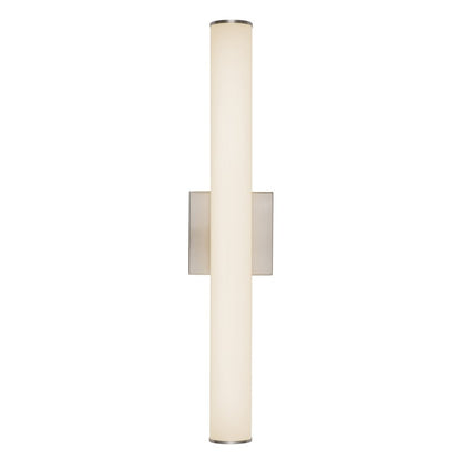 Kuzco Rico 24" Silver Dimmable LED Wall Sconce, Brushed Nickel