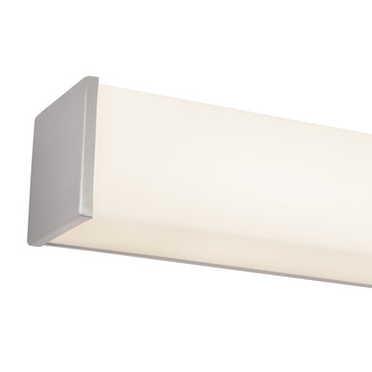 Kuzco Vivi 24" Silver Dimmable LED Wall Sconce, Brushed Nickel
