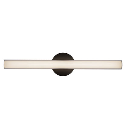 Kuzco Tole 24" Blk Dim LED Wall Sconce, Blk - WS24-027-BK