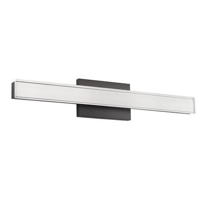 Kuzco Garland 24" Black Dimmable LED Wall Sconce, Black