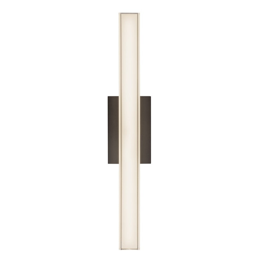 Kuzco Garland 24" Black Dimmable LED Wall Sconce, Black