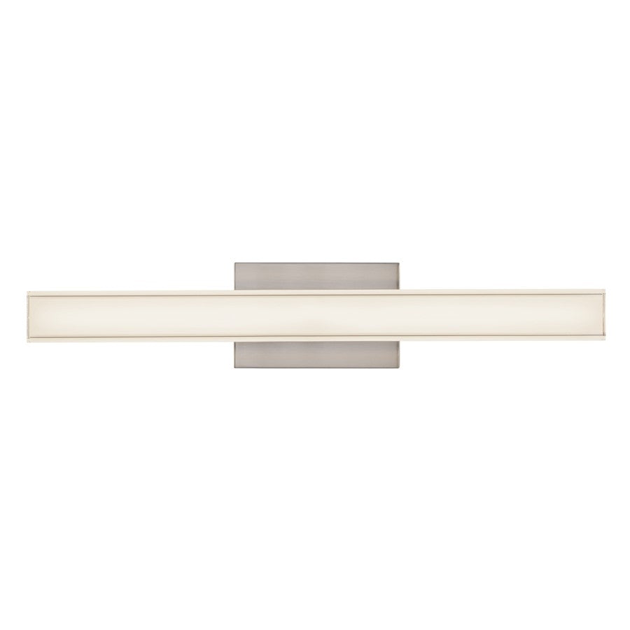 Kuzco Garland 24" Slvr Dim LED Wall Sconce, Brushed Nickel - WS24-040-BN