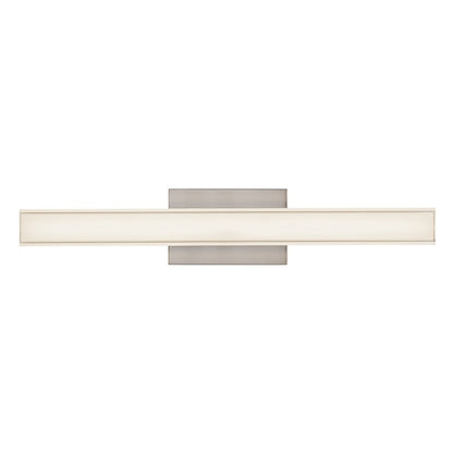 Kuzco Garland 24" Slvr Dim LED Wall Sconce, Brushed Nickel - WS24-040-BN