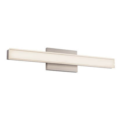 Kuzco Garland 24" Silver Dimmable LED Wall Sconce, Brushed Nickel