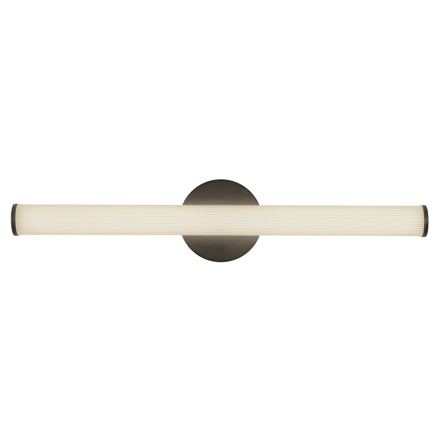 Kuzco Vire 24" Blk Dim LED Wall Sconce, Blk - WS24-044-BK