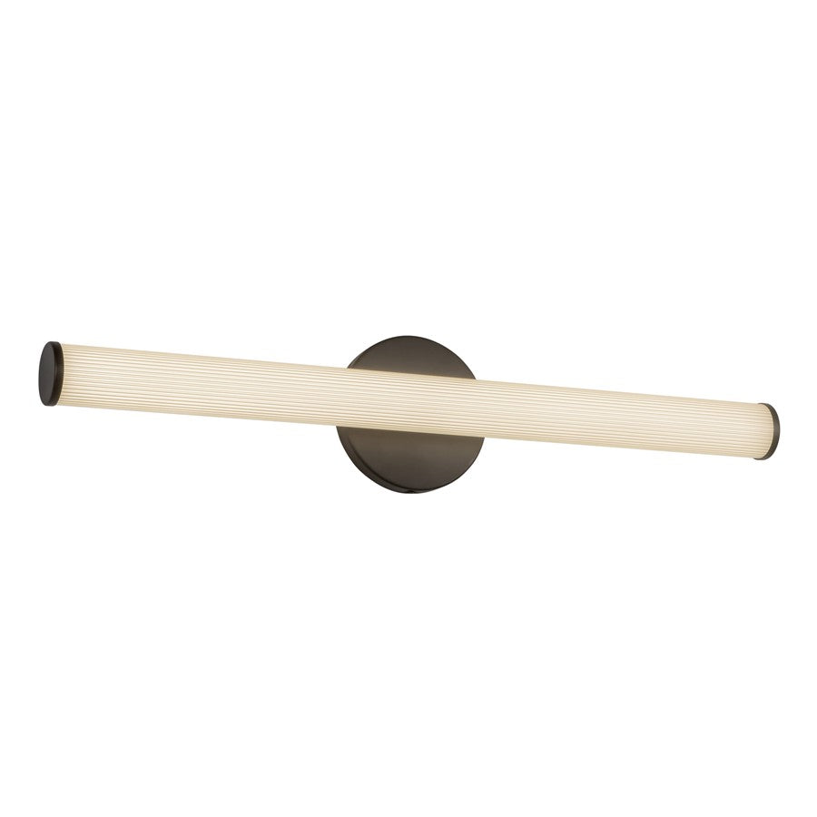 Kuzco Vire 24" Black Dimmable LED Wall Sconce, Black