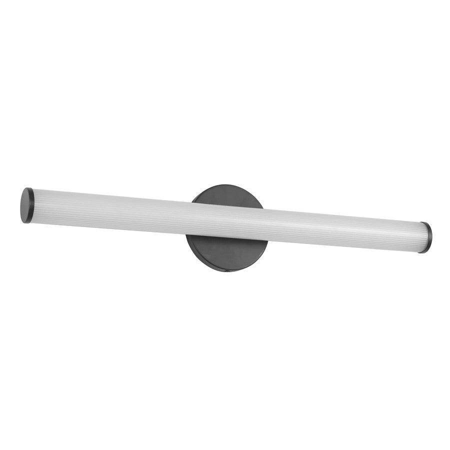 Kuzco Vire 24" Black Dimmable LED Wall Sconce, Black