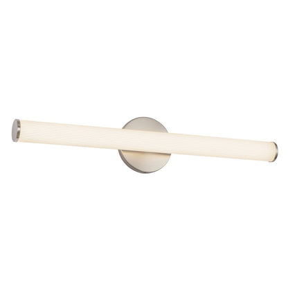 Kuzco Vire 24" Silver Dimmable LED Wall Sconce, Brushed Nickel