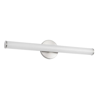 Kuzco Vire 24" Silver Dimmable LED Wall Sconce, Brushed Nickel