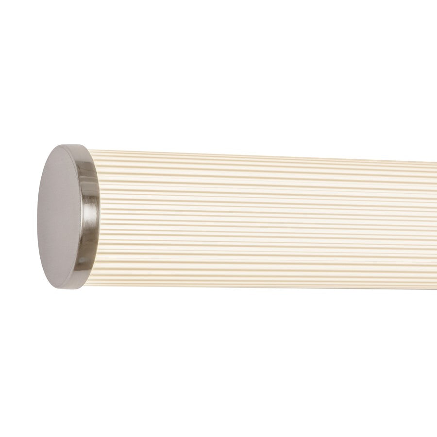 Kuzco Vire 24" Silver Dimmable LED Wall Sconce, Brushed Nickel