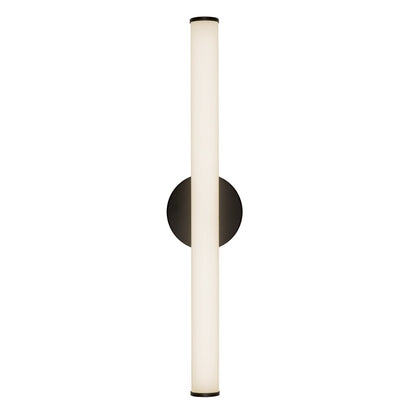 Kuzco Tectra 24" Black Dimmable LED Wall Sconce, Black