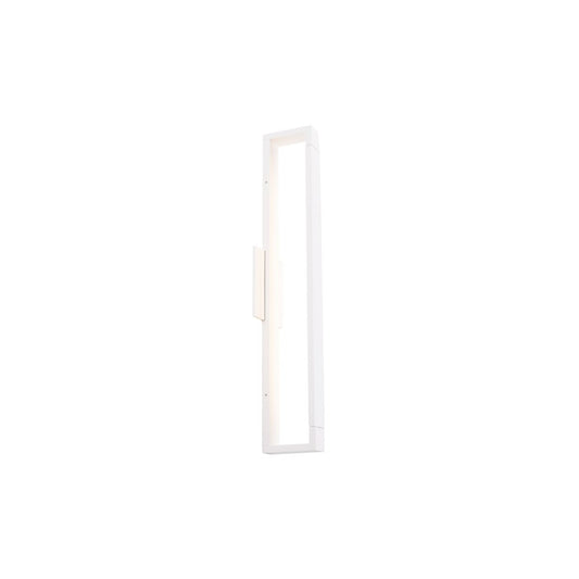 Kuzco Swivel 24" LED Wall Sconce, White/Frosted Acrylic Diffuser - WS24324-WH