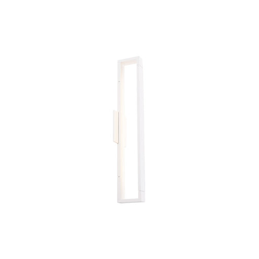 Kuzco Swivel 24" LED Wall Sconce, White/Frosted Acrylic Diffuser - WS24324-WH