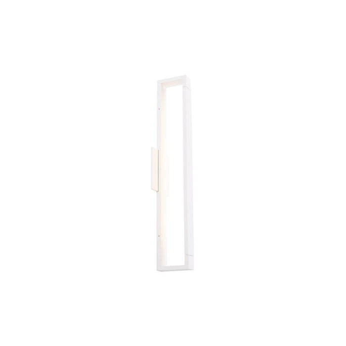 Kuzco Swivel 24" LED Wall Sconce, White/Frosted Acrylic Diffuser - WS24324-WH