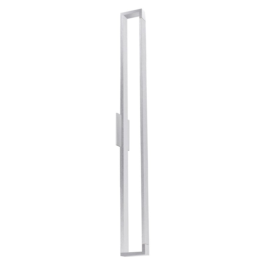 Kuzco Swivel 48" LED Wall Sconce, Nickel/Frosted Acrylic Diffuser - WS24348-BN