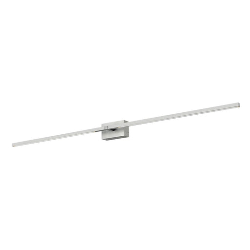 Kuzco Pandora 50" LED Wall Sconce, Nickel/White Acrylic Diffuser - WS25350-BN