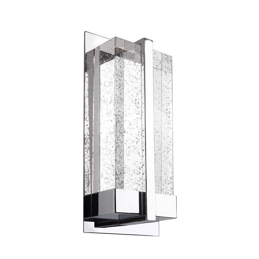 Kuzco Gable 12" LED Wall Sconce, Chrome - WS2812-CH