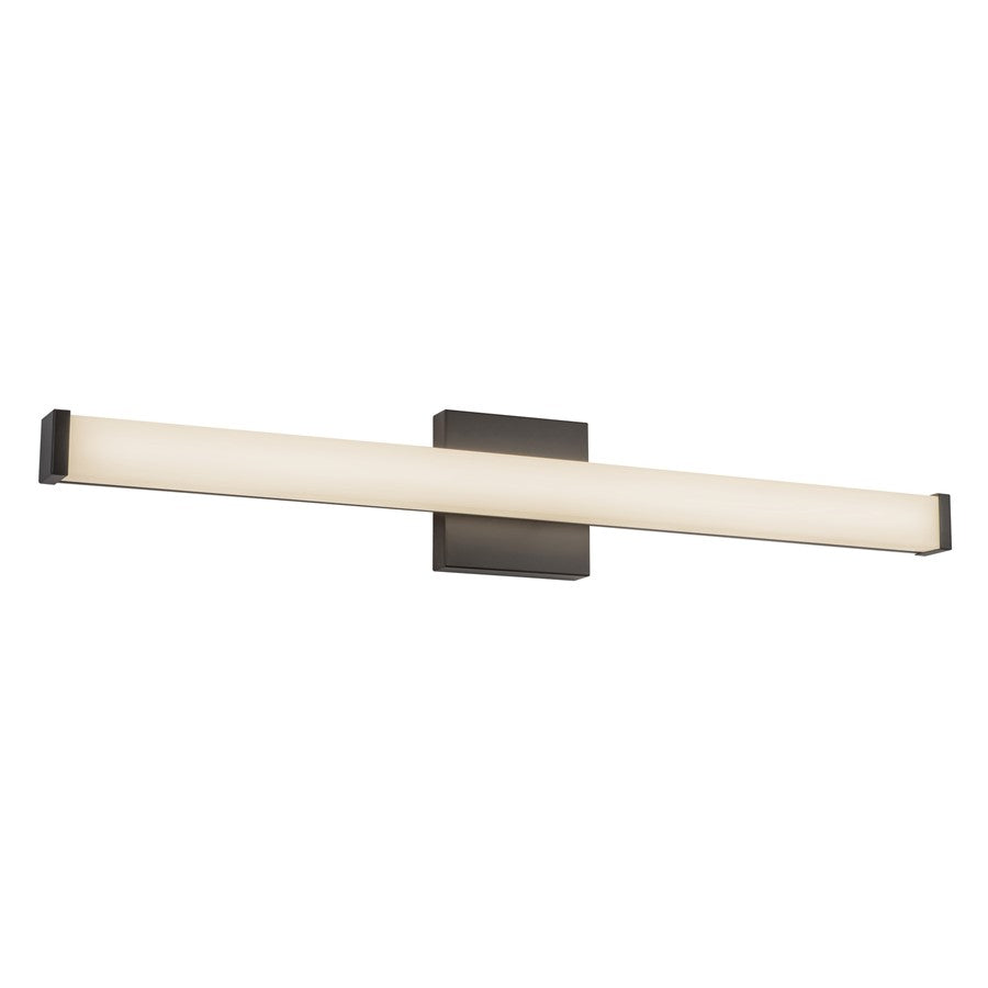 Kuzco Geri 30" Black Dimmable LED Wall Sconce, Black