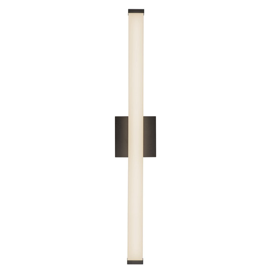 Kuzco Geri 30" Black Dimmable LED Wall Sconce, Black