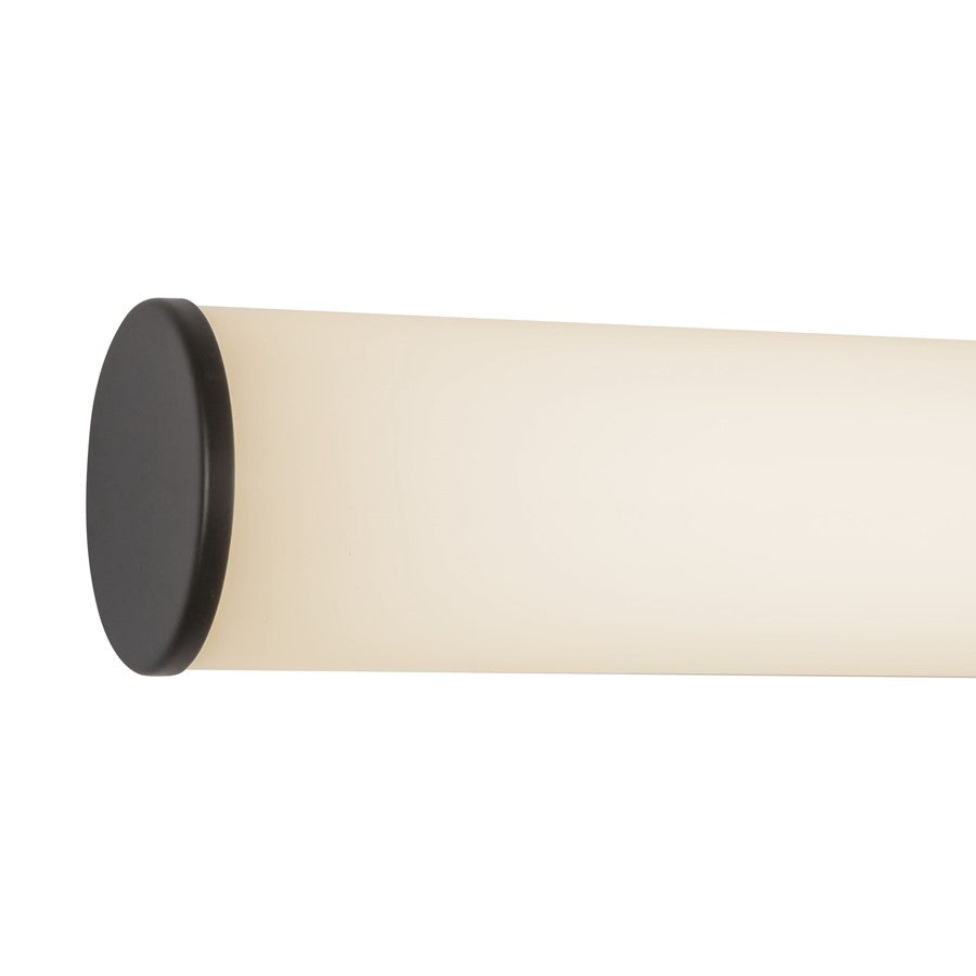 Kuzco Rico 30" Black Dimmable LED Wall Sconce, Black