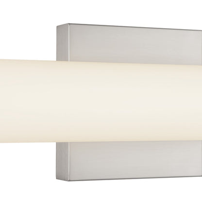 Kuzco Rico 30" Silver Dimmable LED Wall Sconce, Brushed Nickel