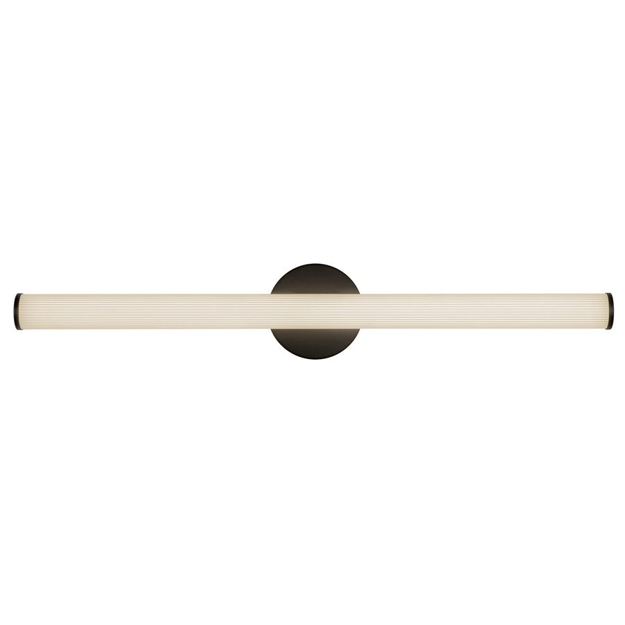 Kuzco Vire 30" Blk Dim LED Wall Sconce, Blk - WS30-044-BK