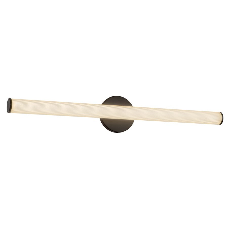 Kuzco Vire 30" Black Dimmable LED Wall Sconce, Black