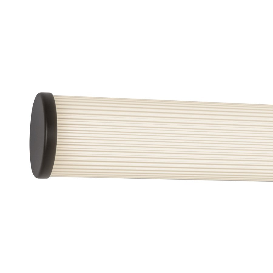 Kuzco Vire 30" Black Dimmable LED Wall Sconce, Black