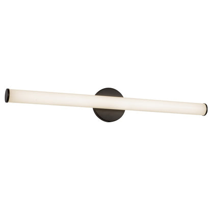 Kuzco Tectra 30" Black Dimmable LED Wall Sconce, Black