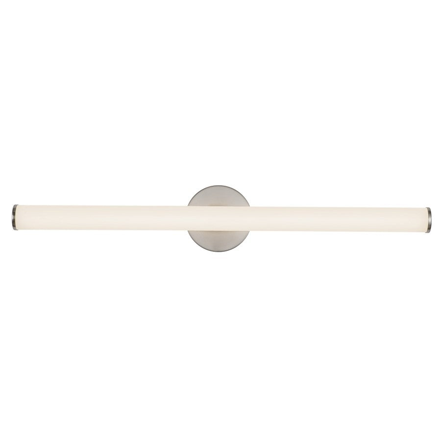 Kuzco Tectra 30" Slvr Dim LED Wall Sconce, Brushed Nickel - WS30-044A-BN