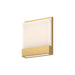 Kuzco Guide 7" LED Wall Sconce, Brushed Gold/Frosted - WS33407-BG