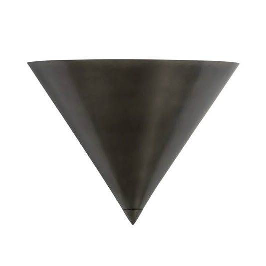 Kuzco Versus 8" Aged Steel Wall Sconce, Aged Steel - WS341108STA