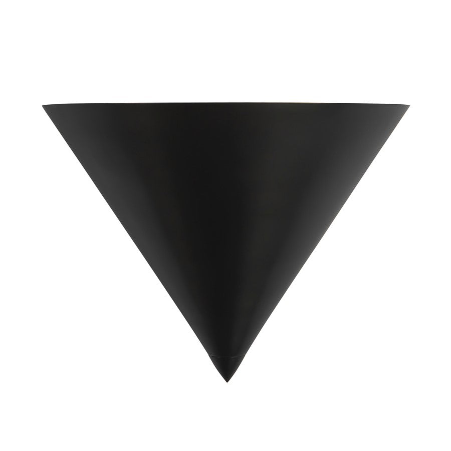 Kuzco Versus 8" Blk Wall Sconce, Urban Brz - WS341108UB