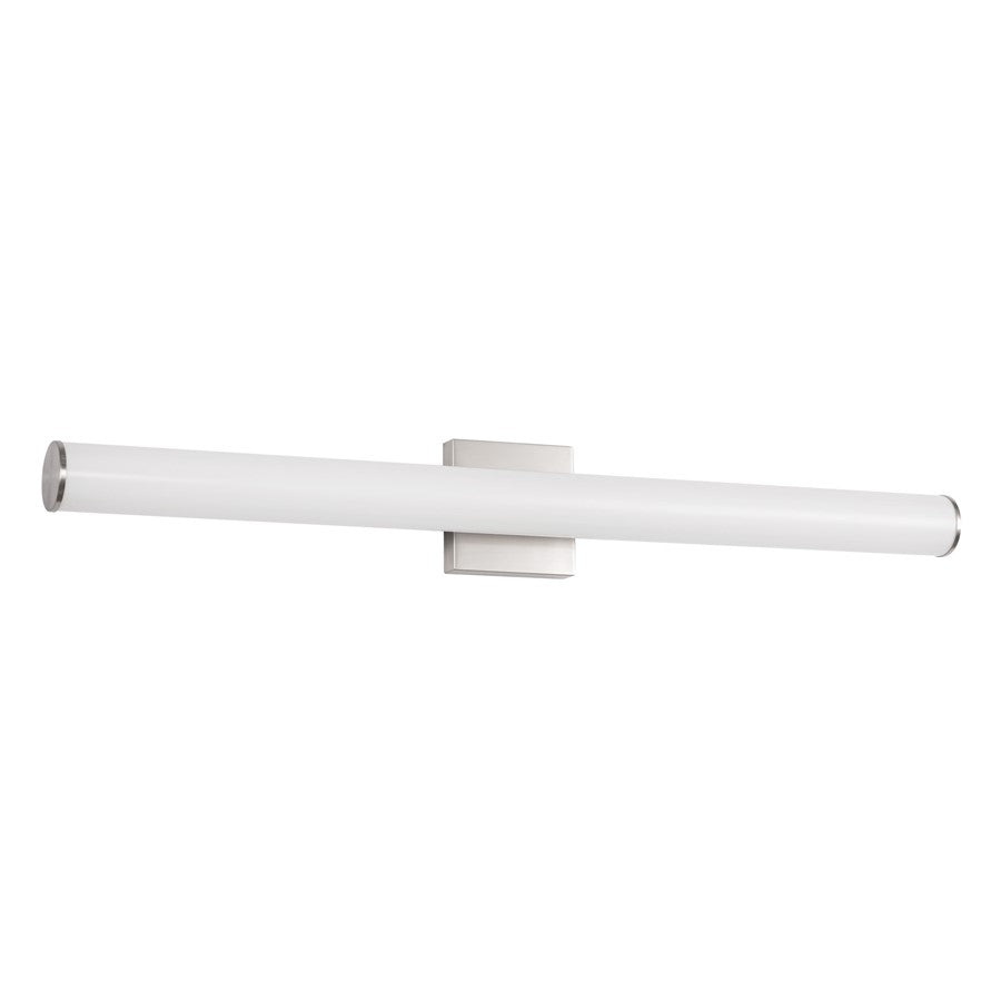 Kuzco Rico 36" Silver Dimmable LED Wall Sconce, Brushed Nickel