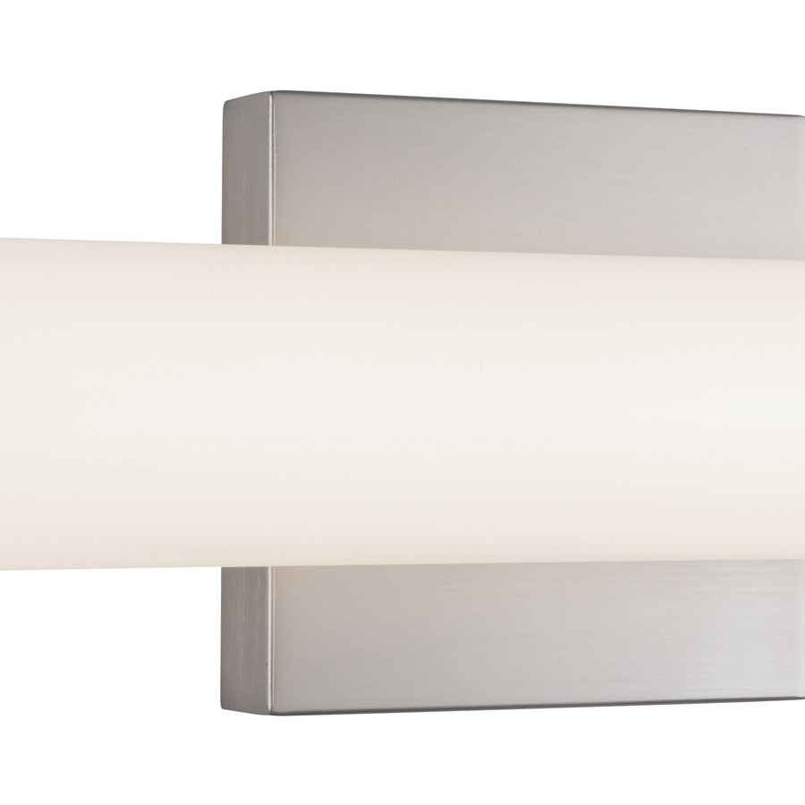 Kuzco Rico 36" Silver Dimmable LED Wall Sconce, Brushed Nickel