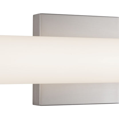 Kuzco Rico 36" Silver Dimmable LED Wall Sconce, Brushed Nickel