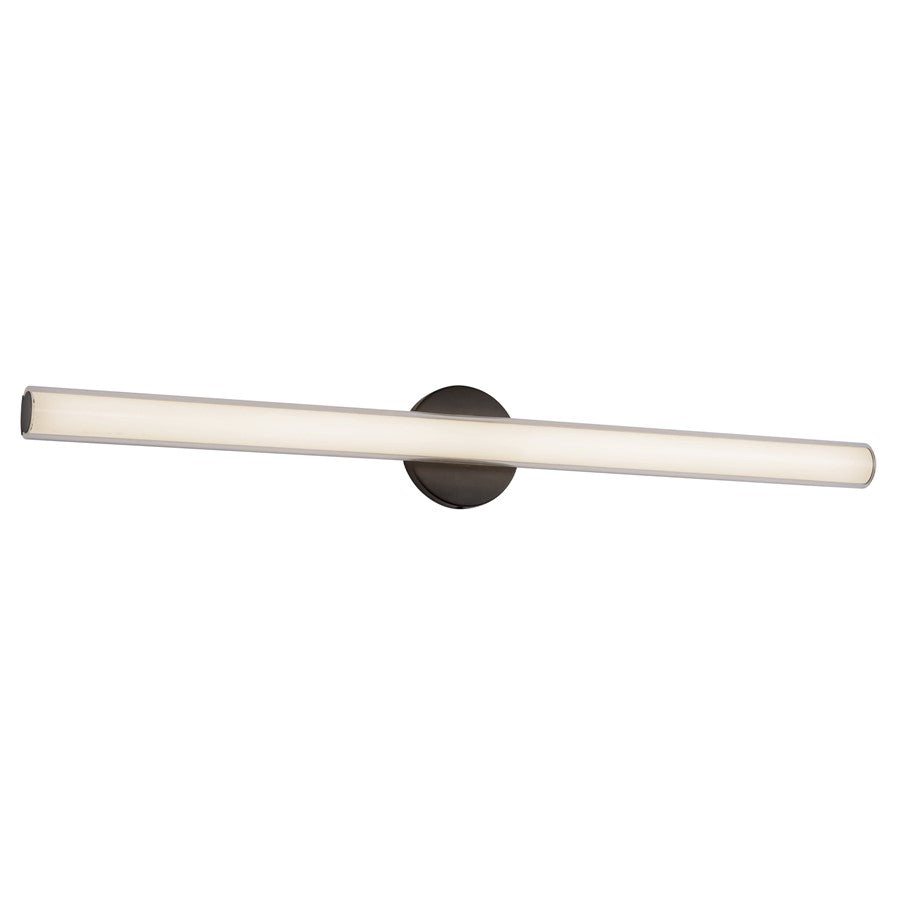 Kuzco Tole 36" Black Dimmable LED Wall Sconce, Black