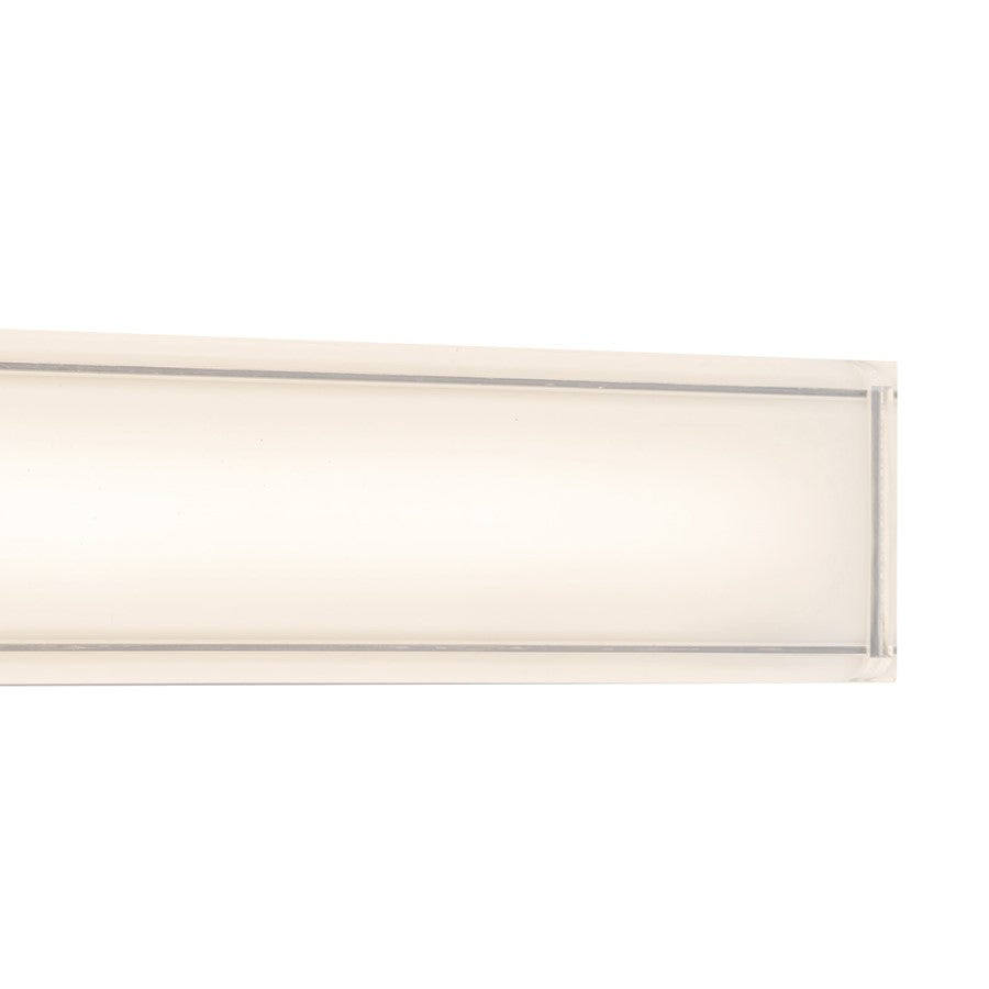 Kuzco Garland 36" Black Dimmable LED Wall Sconce, Black