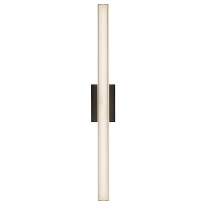 Kuzco Garland 36" Black Dimmable LED Wall Sconce, Black
