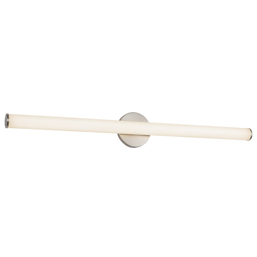 Kuzco Vire 36" Silver Dimmable LED Wall Sconce, Brushed Nickel
