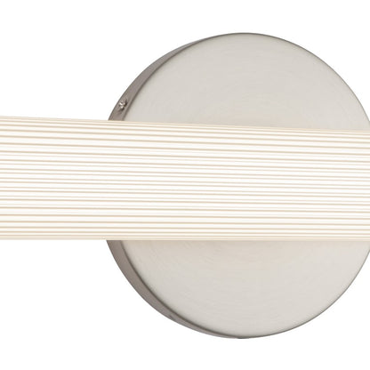 Kuzco Vire 36" Silver Dimmable LED Wall Sconce, Brushed Nickel