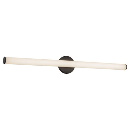 Kuzco Tectra 36" Black Dimmable LED Wall Sconce, Black