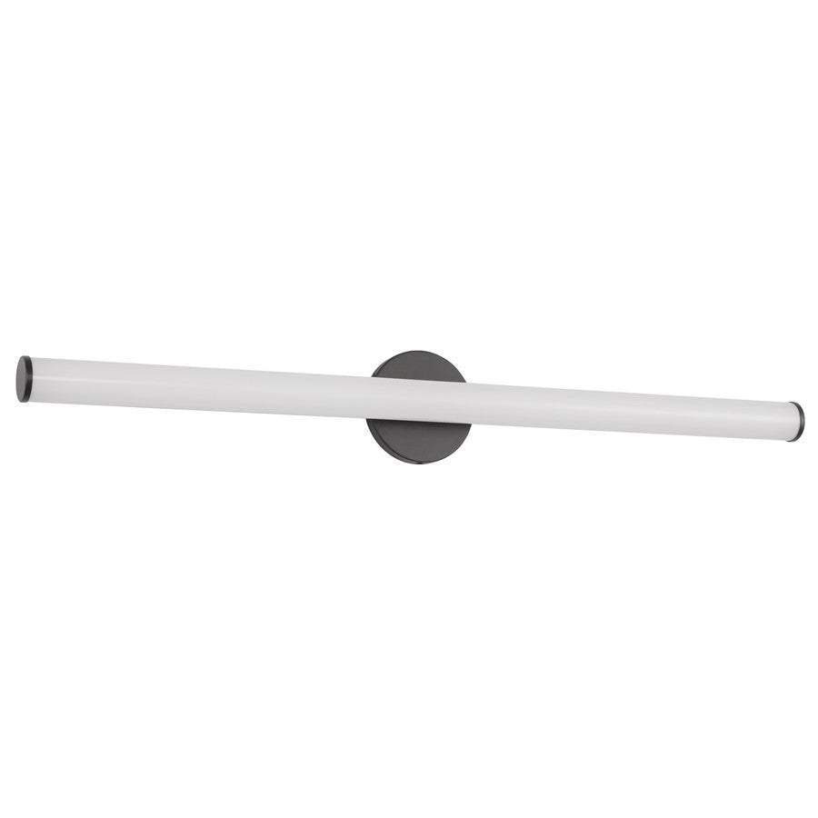 Kuzco Tectra 36" Black Dimmable LED Wall Sconce, Black