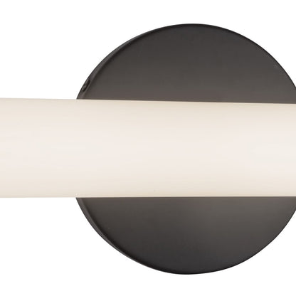 Kuzco Tectra 36" Black Dimmable LED Wall Sconce, Black