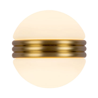 Kuzco Selene 5" Gold Dim LED Wall Sconce, Brushed Gold - WS38105-BG