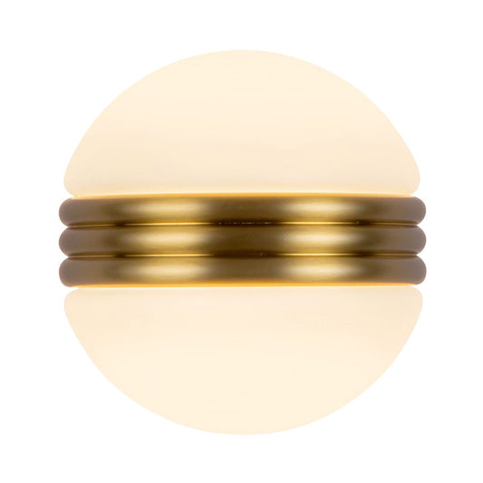 Kuzco Selene 5" Gold Dim LED Wall Sconce, Brushed Gold - WS38105-BG