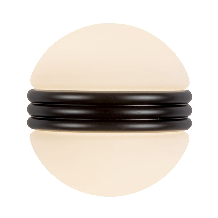 Kuzco Selene 5" Blk Dim LED Wall Sconce, Blk - WS38105-BK