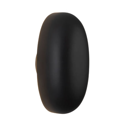 Kuzco Perle 10" Black Dimmable LED Wall Sconce, Matte Black