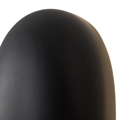 Kuzco Perle 10" Black Dimmable LED Wall Sconce, Matte Black